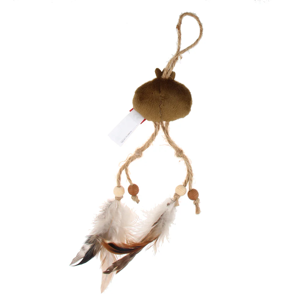GiGwi Catch and Scratch Eco Line Sloth Toy for Cats - Image 5