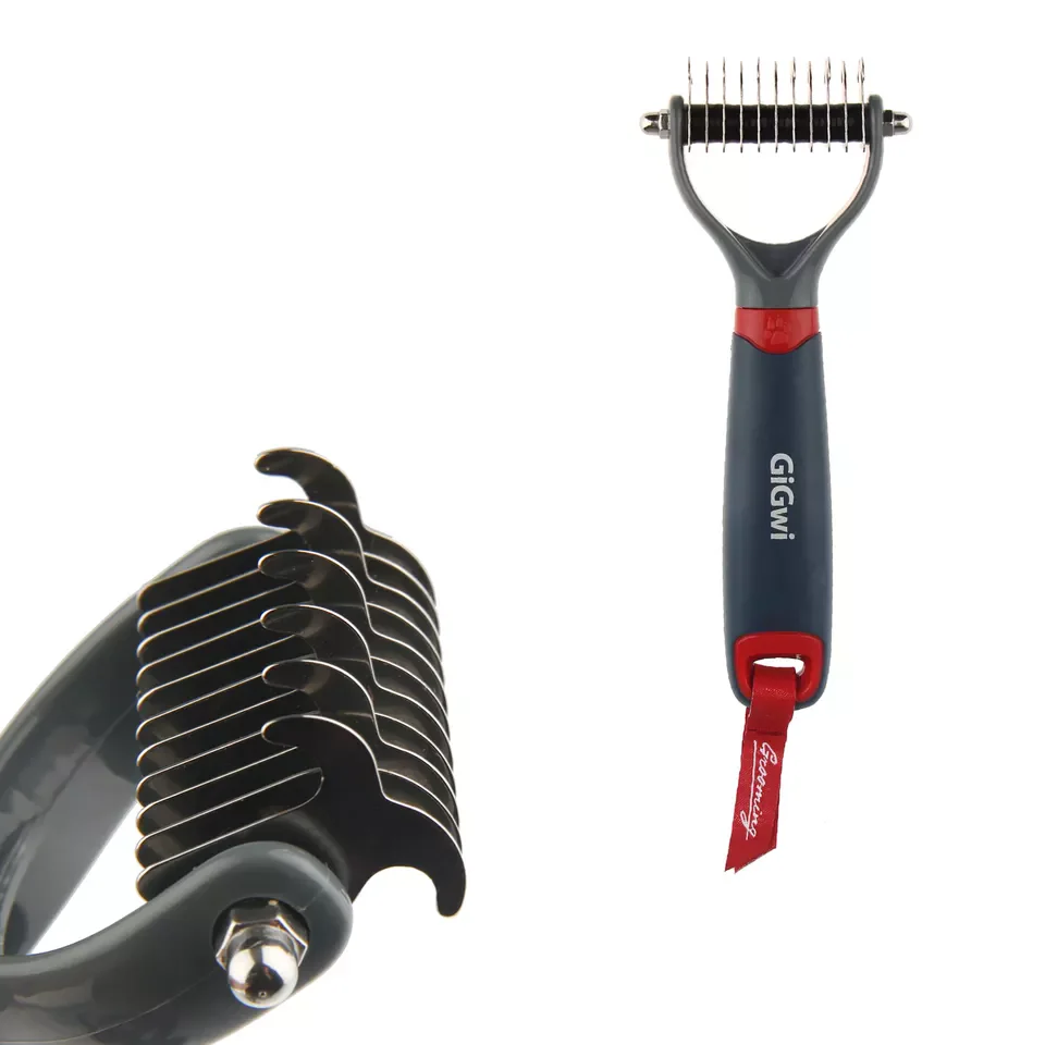 GiGwi Dual Head Dematting Comb for Dogs and Cats - Image 9