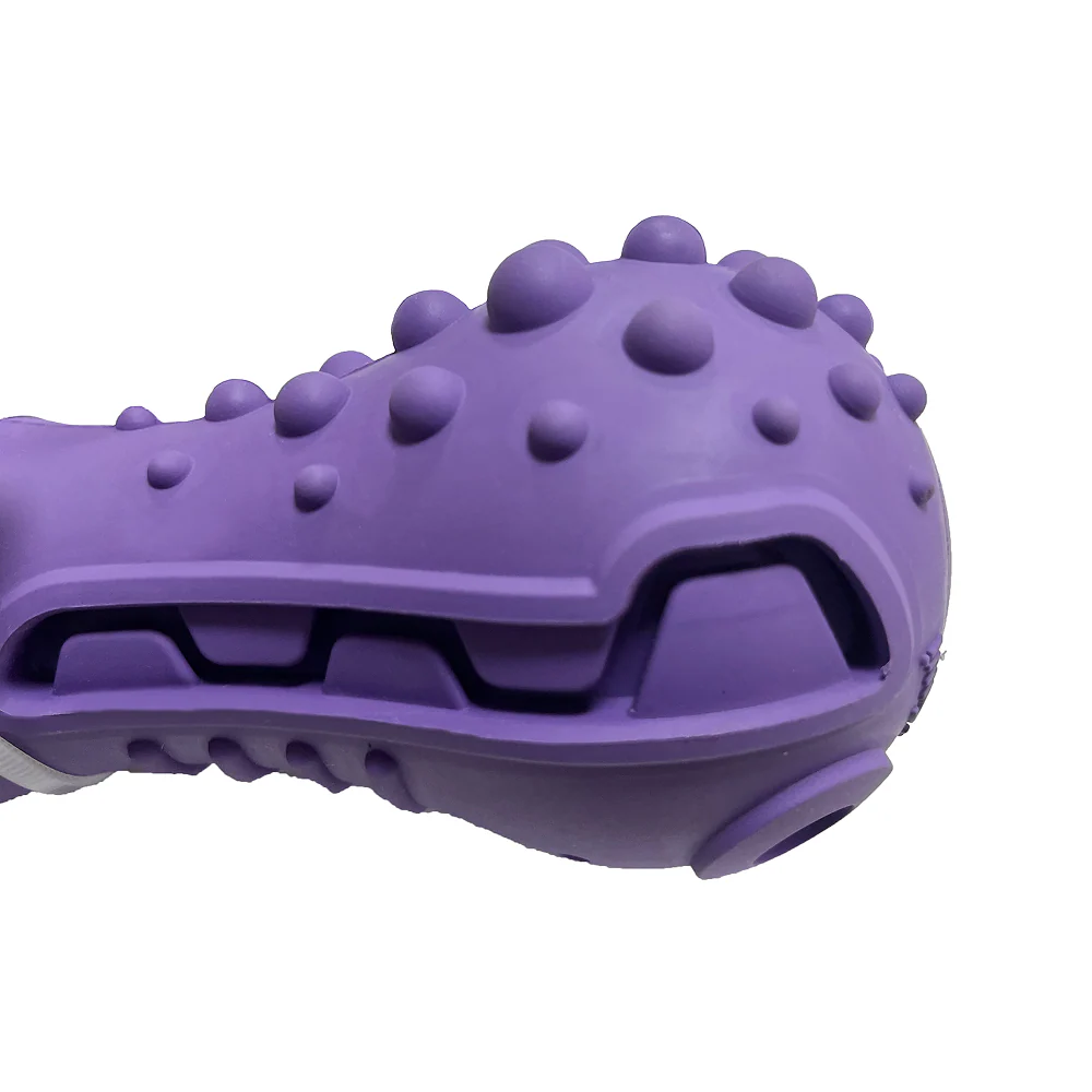 GiGwi Dumbbell Hippo Heads Toy for Dogs (Purple) - Image 6