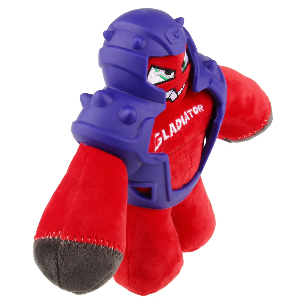GiGwi Gladiator with Squeaker Inside Toy for Dogs (Red) - Image 5