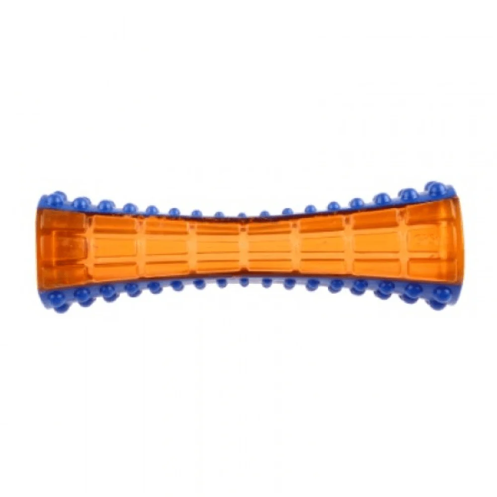 GiGwi Johnny Stick Puppy with Squeak Toy for Dogs (Blue/Orange) - Image 2