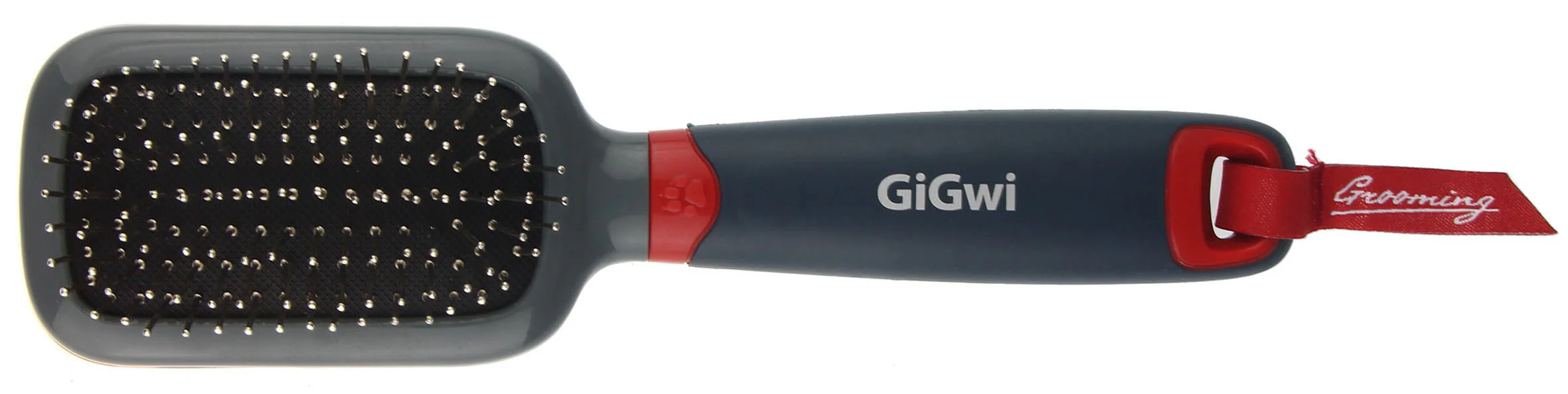GiGwi Massage Brush With Pins For Dogs and Cats (Black) - Image 3