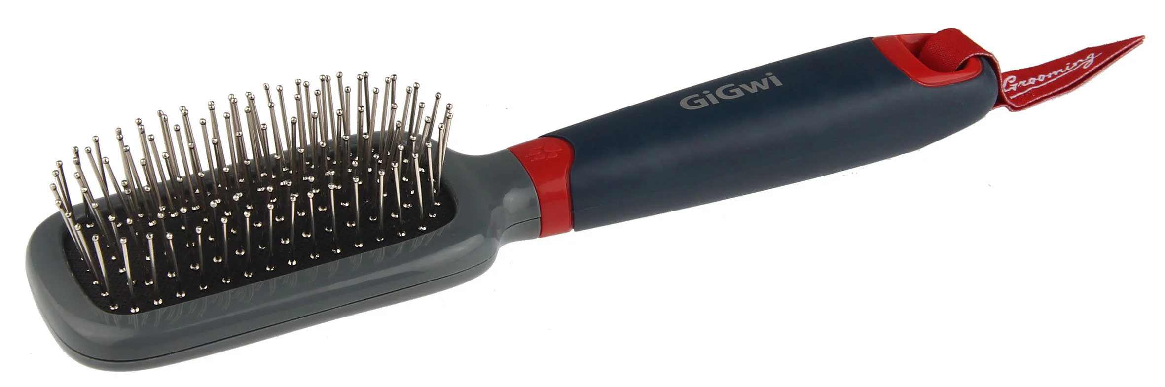 GiGwi Massage Brush With Pins For Dogs and Cats (Black) - Image 6
