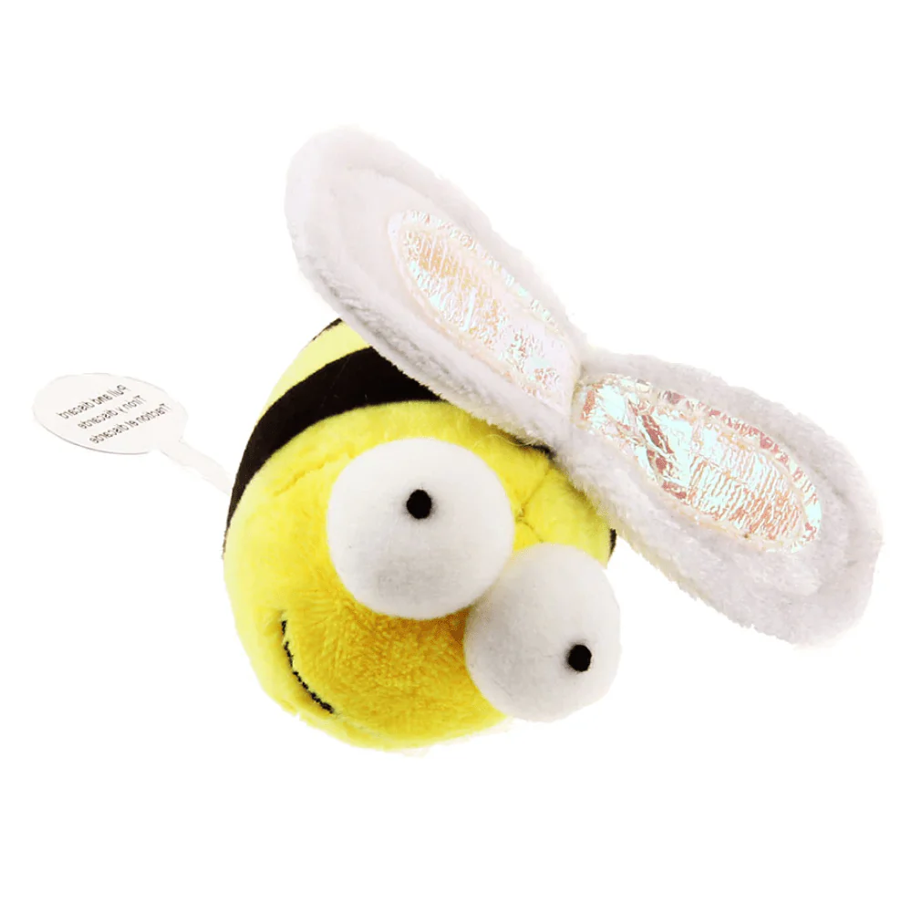 GiGwi Melody Chaser with Motion Activated Sound Chip Bee Toy for Cats (Yellow/Black) - Image 4