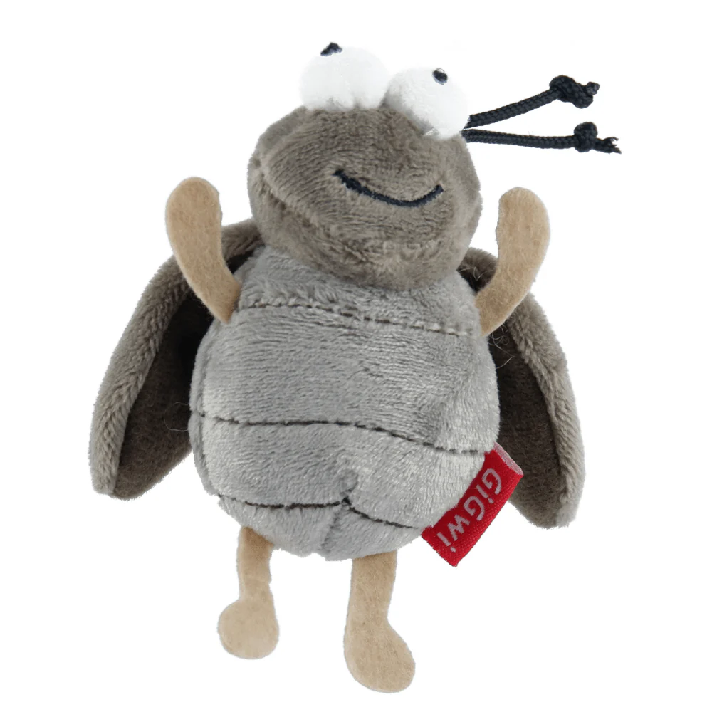 GiGwi Melody Chaser with Motion Activated Sound Chip Cricket for Cats (Grey) - Image 3