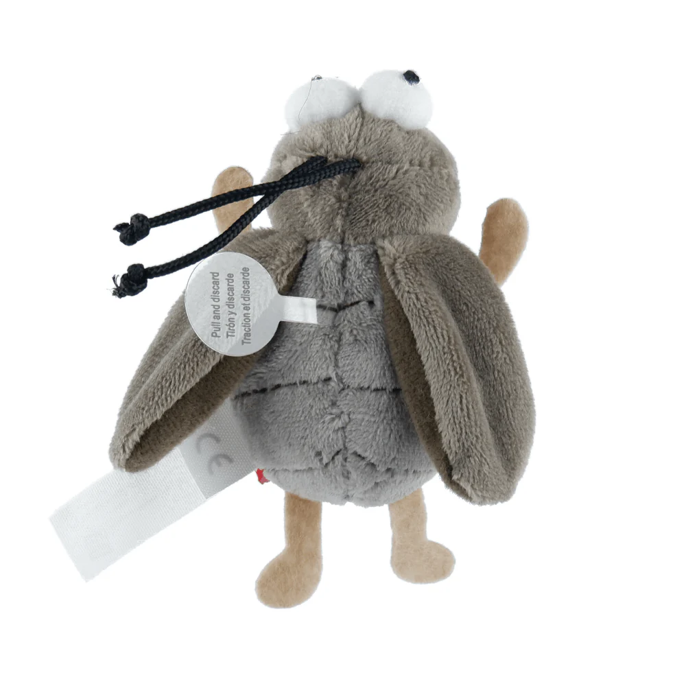 GiGwi Melody Chaser with Motion Activated Sound Chip Cricket for Cats (Grey) - Image 4