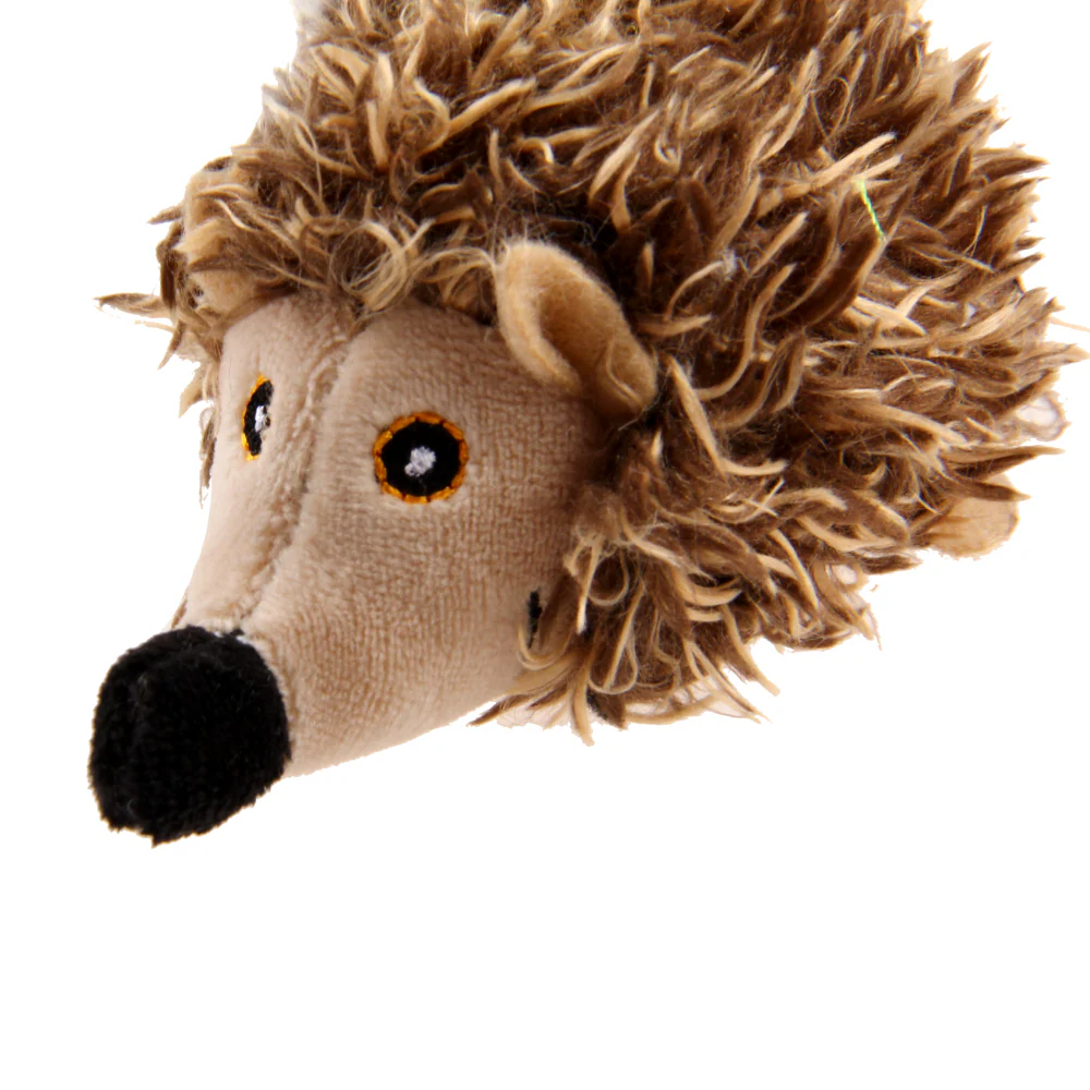 GiGwi Melody Chaser with Motion Activated Sound Chip Hedgedog Toy for Cats (Brown) - Image 3