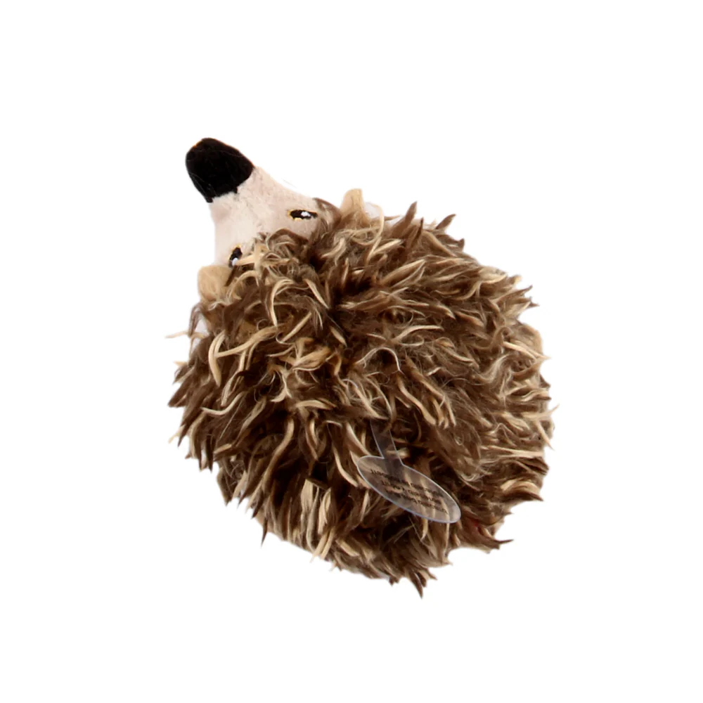GiGwi Melody Chaser with Motion Activated Sound Chip Hedgedog Toy for Cats (Brown) - Image 7