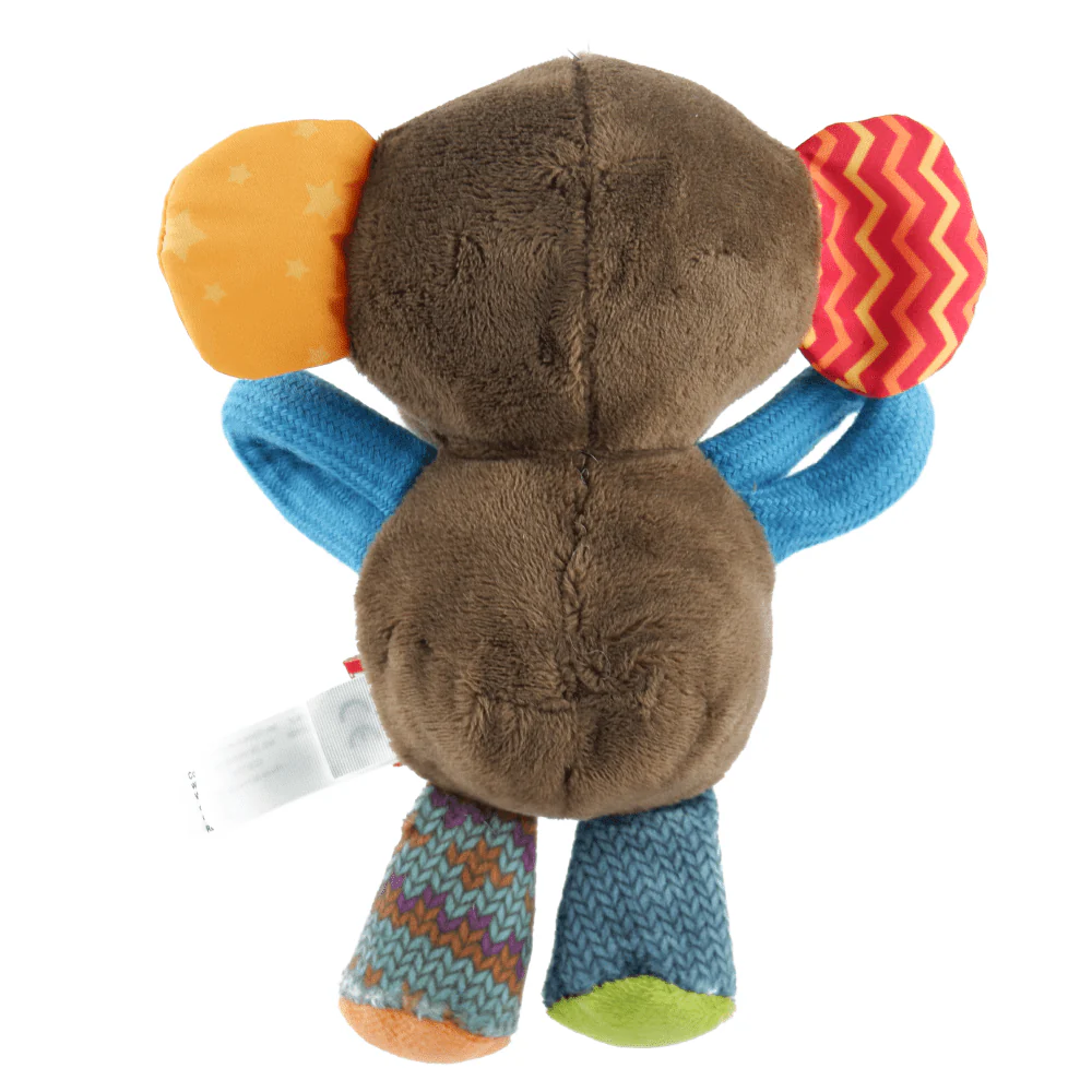 GiGwi Plush Friendz Monkey Squeaker Inside Plush Toy for Dogs - Image 6
