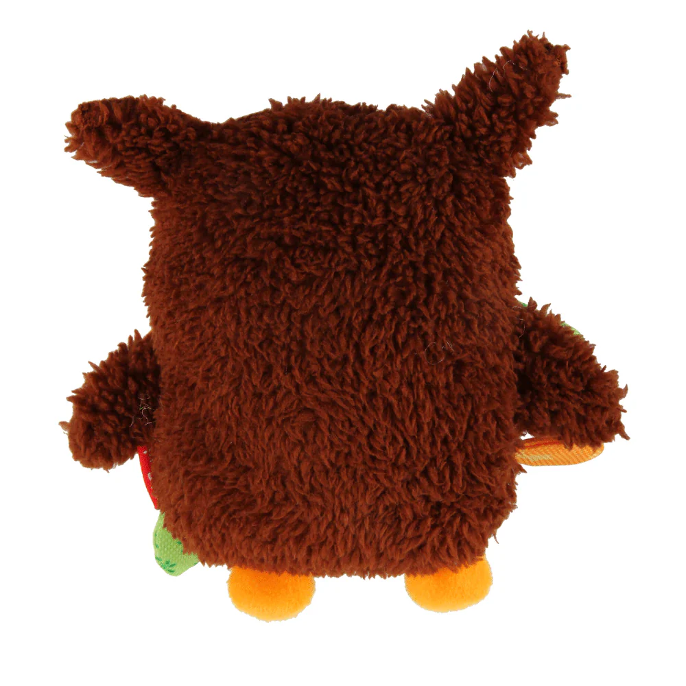 GiGwi Plush Friendz with Squeaker Owl Toy for Dogs - Image 5