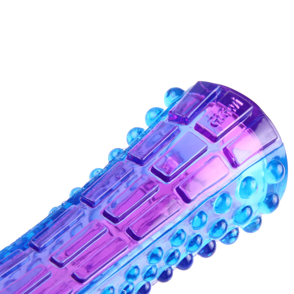 GiGwi Push To Mute Johnny Stick for Dogs (Purple/Blue) - Image 7