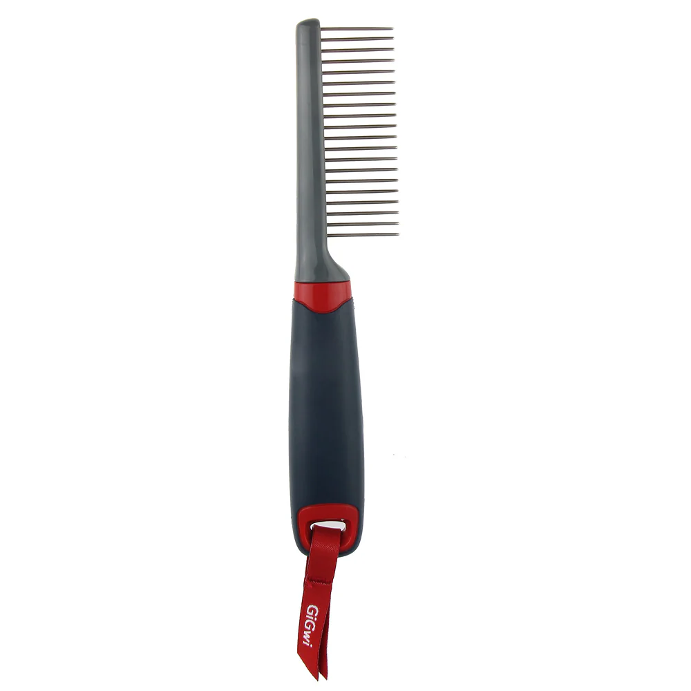 GiGwi Regular Comb for Dogs and Cats (Black)