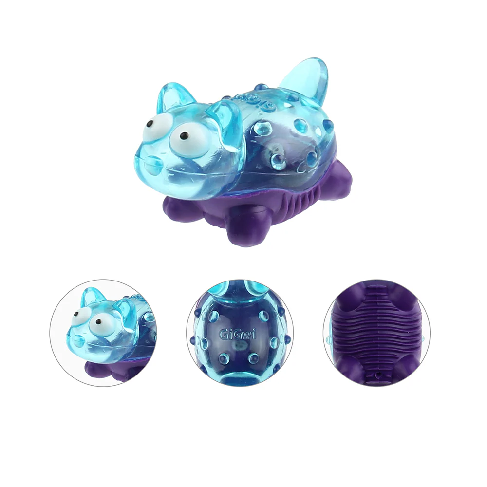 GiGwi Suppa Puppa Cat Toy for Dogs (Blue) - Image 6