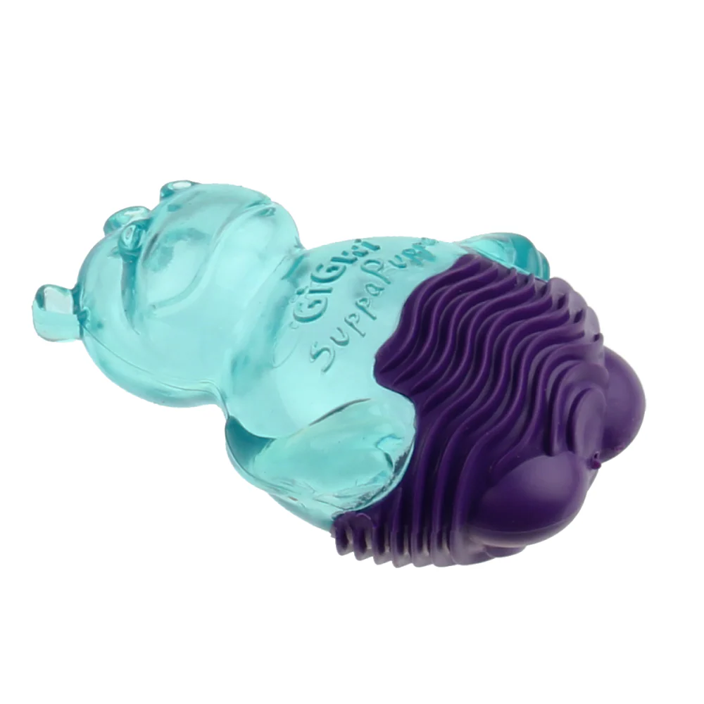 GiGwi Suppa Puppa Hippo Toy for Dogs (Blue) - Image 3