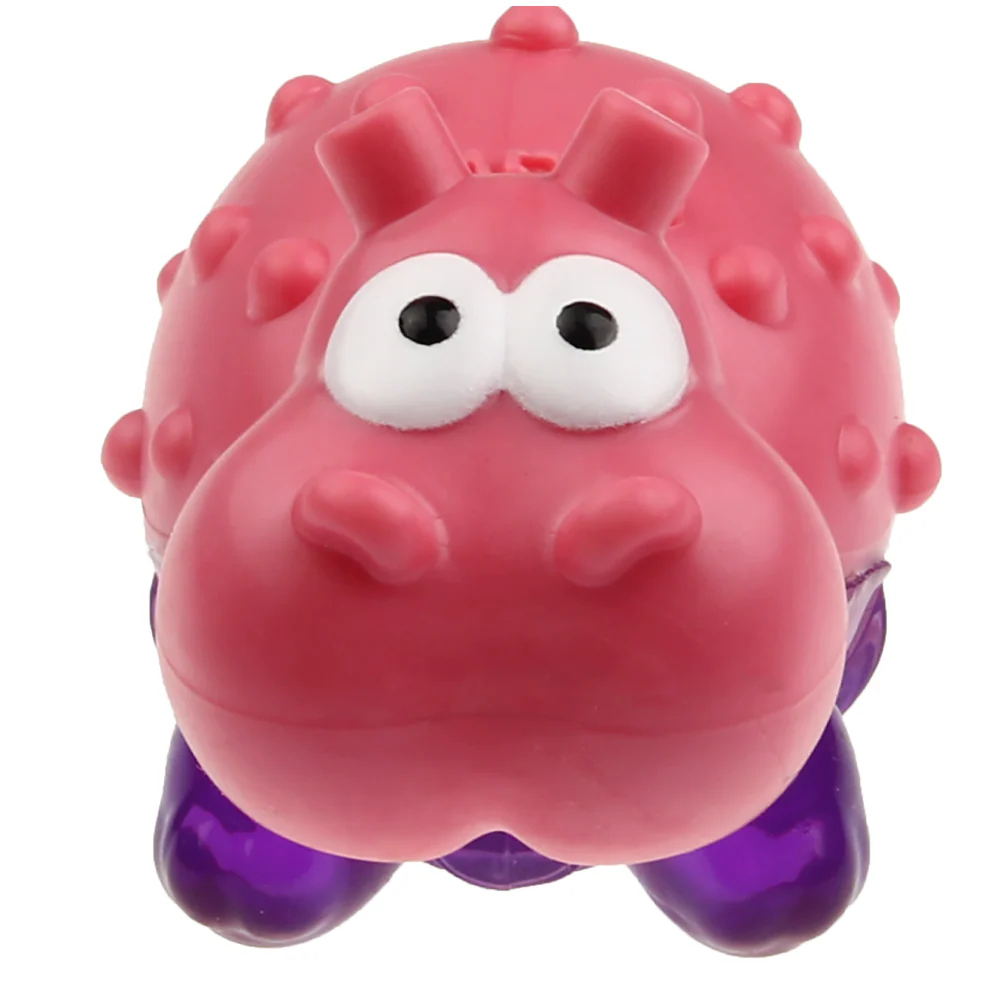 GiGwi Suppa Puppa Baby Hippo Toy for Dogs (Pink) - Image 6