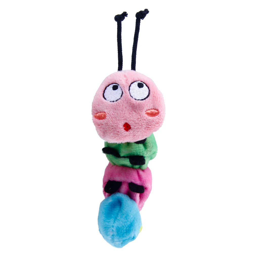 GiGwi Thirsty Catnip Caterpillar filled with 100% Organic Catnip Toy for Cats - Image 10