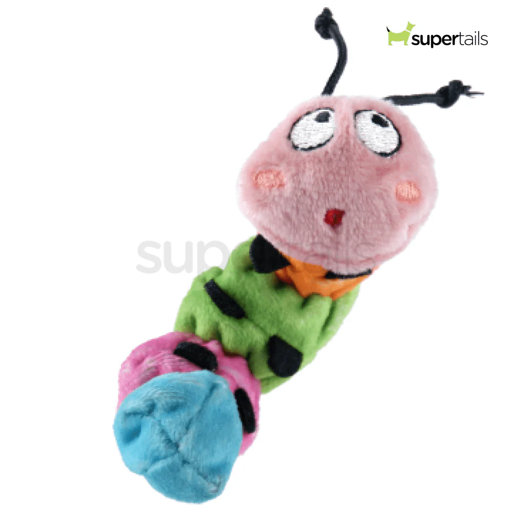 GiGwi Thirsty Catnip Caterpillar filled with 100% Organic Catnip Toy for Cats - Image 5