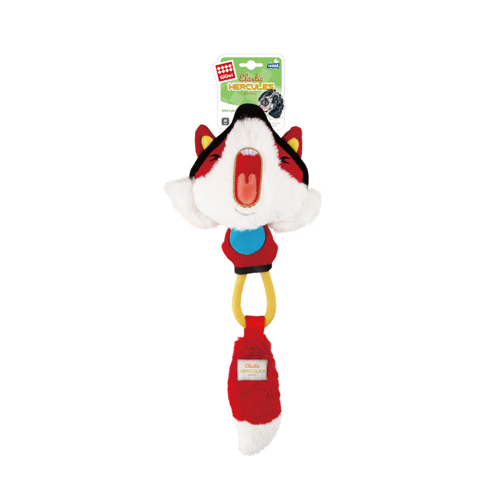 GiGwi Tug Hercules Fox Toy for Dogs - Image 2