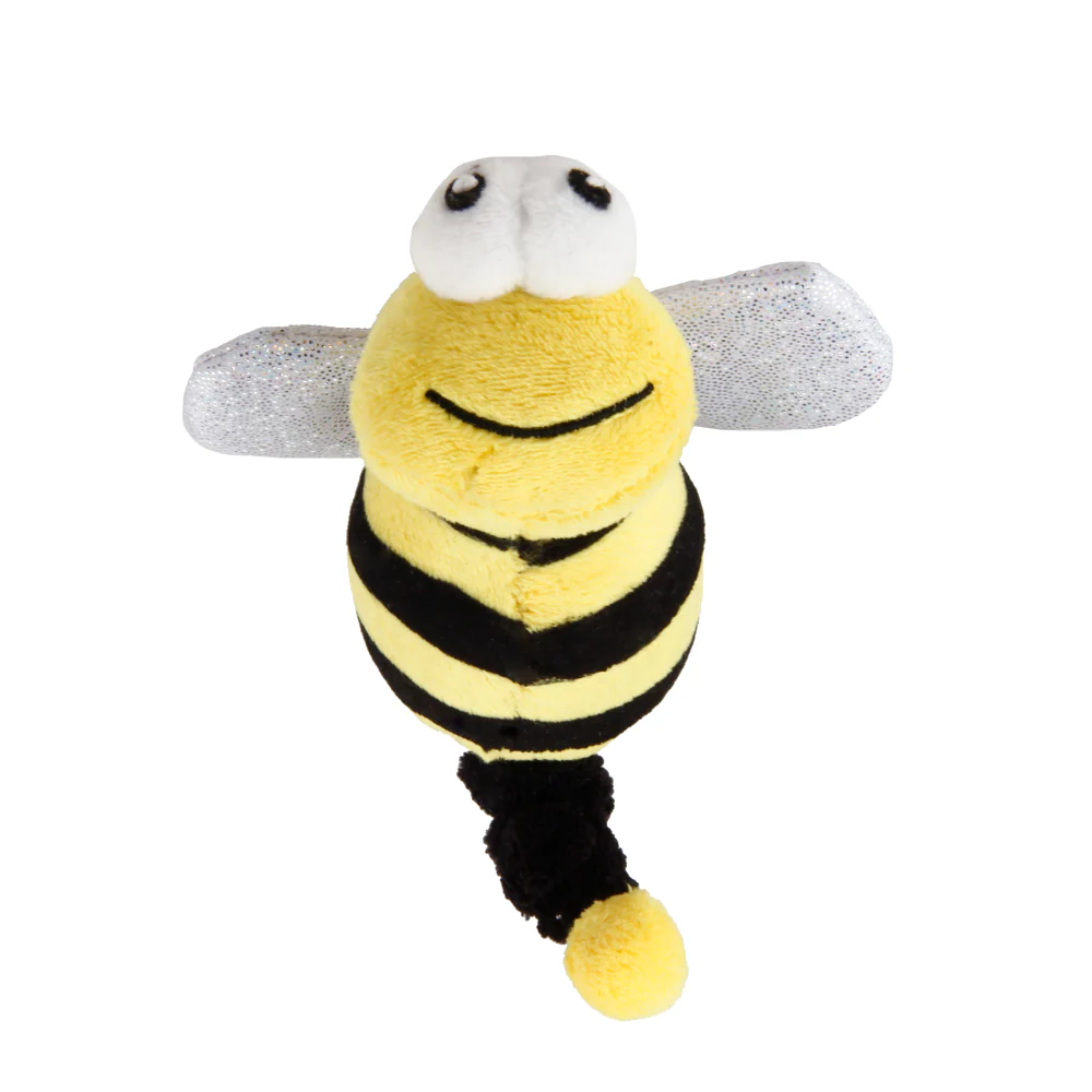 GiGwi Vibrating Running Bee with Catnip inside Toy for Cats (Yellow) - Image 5