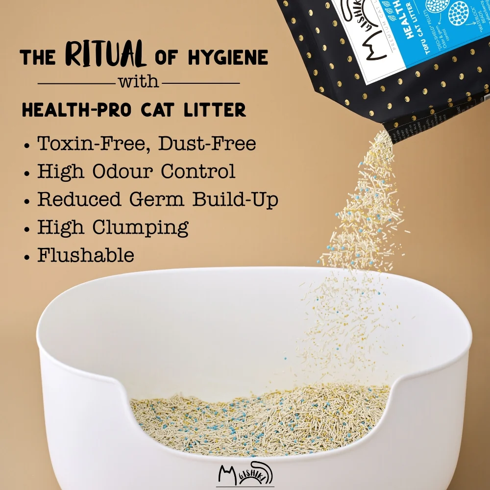 Gishiki Health Pro Premium Tofu Unscented Cat Litter with Add Ins - Image 4