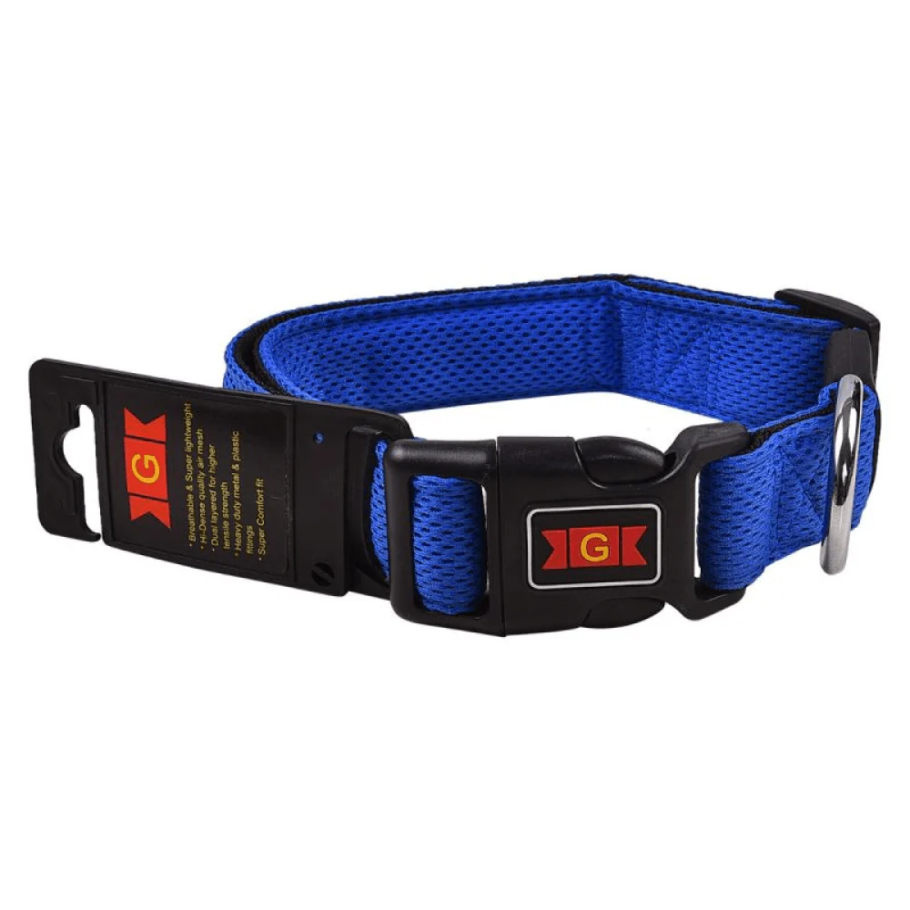Glenand Nylon Mesh Collar for Dogs (Blue) - Image 4