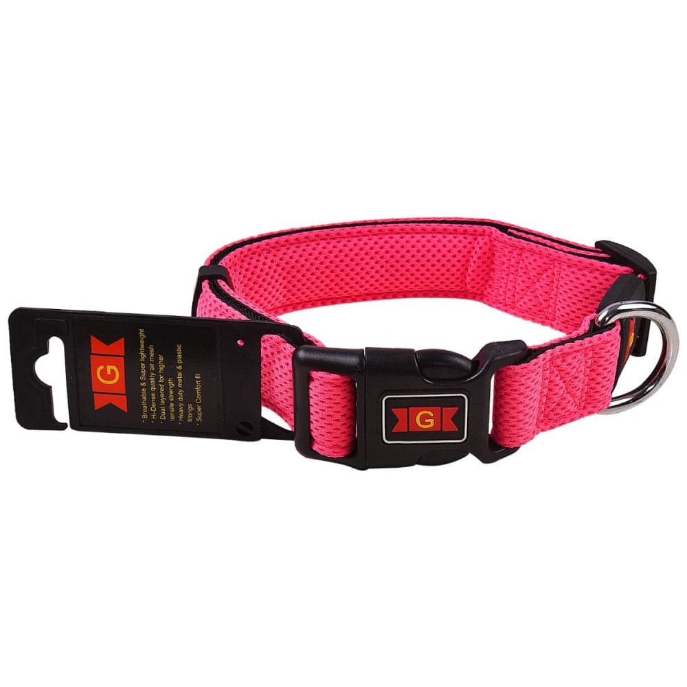 Glenand Nylon Mesh Collar for Dogs (Pink) - Image 5