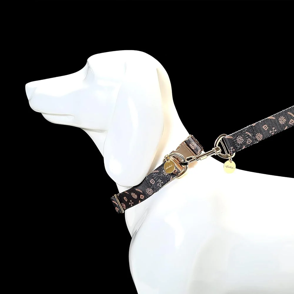 Glucklich Polyester Printed Adjustable Collar for Dogs (Berlin) - Image 6