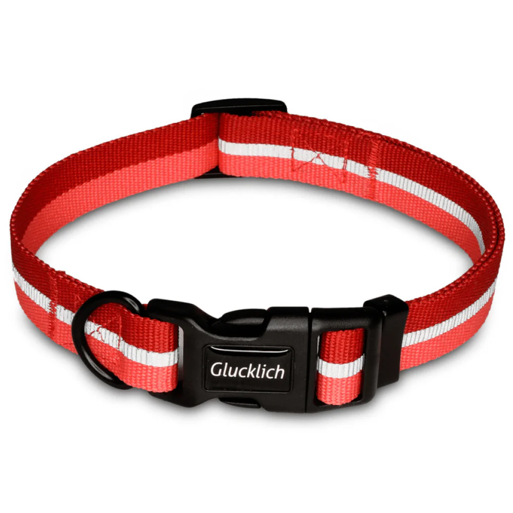 Glucklich Everyday Reflective Collar for Dogs (Cherry Pink) - Image 10