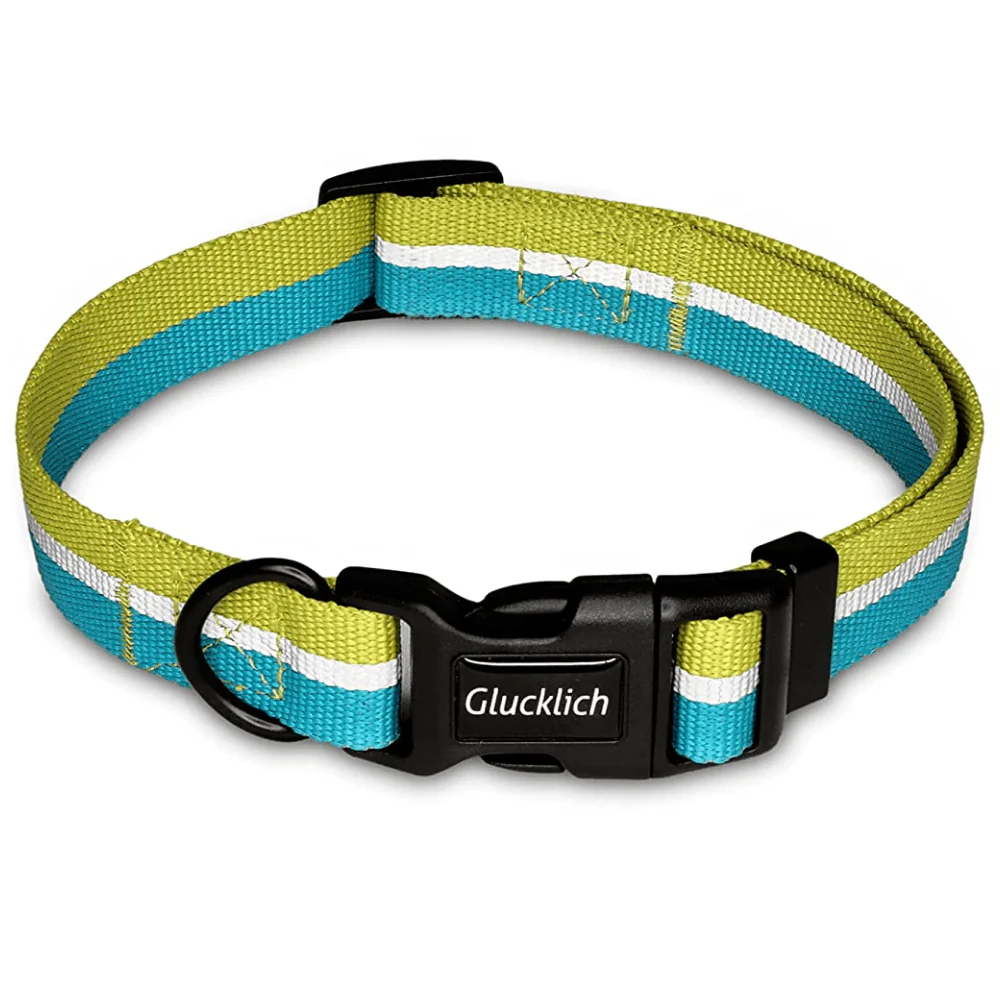 Glucklich Everyday Reflective Collar for Dogs (Mint Green) - Image 10