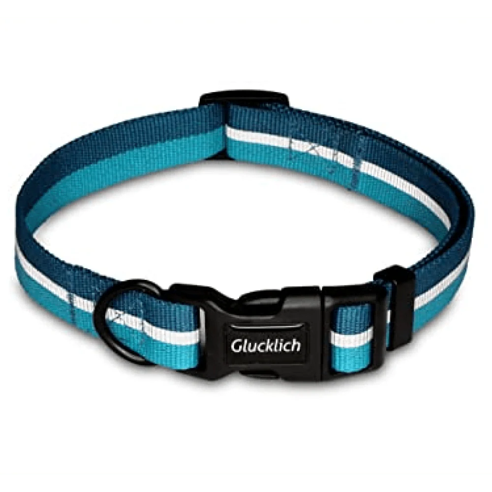 Glucklich Everyday Reflective Collar for Dogs (Sea Green) - Image 9