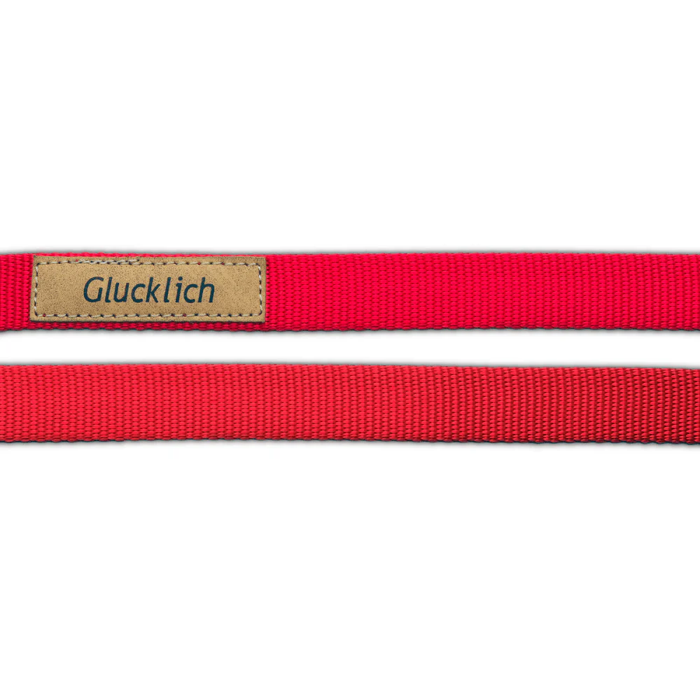 Glucklich Heavy Duty Printed Leash for Dogs (5ft Red) - Image 5