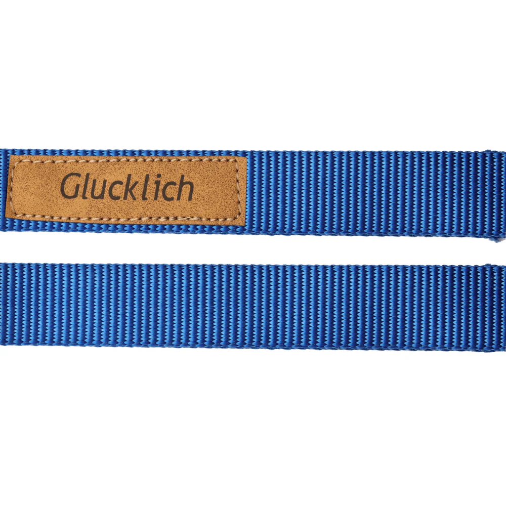 Glucklich Heavy Duty Printed Leash for Dogs (5ft Royal Blue) - Image 4