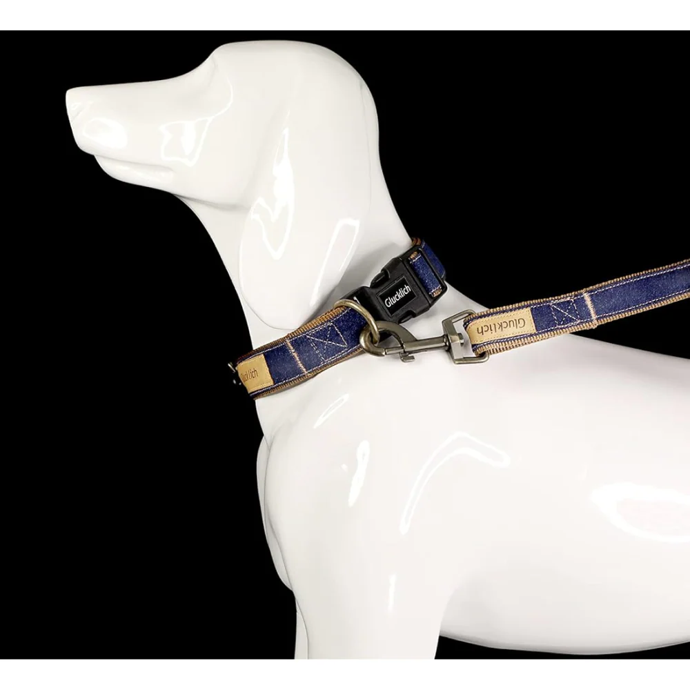 Glucklich Heavy Duty Printed Leash for Dogs (Dark Blue) - Image 6