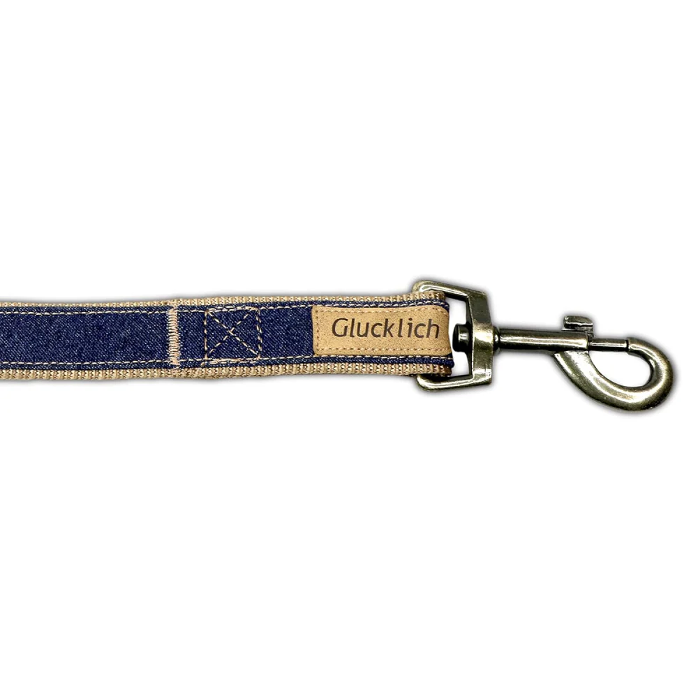 Glucklich Heavy Duty Printed Leash for Dogs (Dark Blue) - Image 7