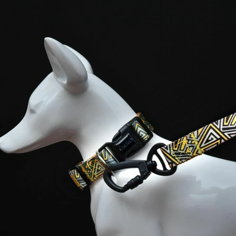 Glucklich Polyester Printed Adjustable Collar for Dogs (New Cadillac) - Image 6