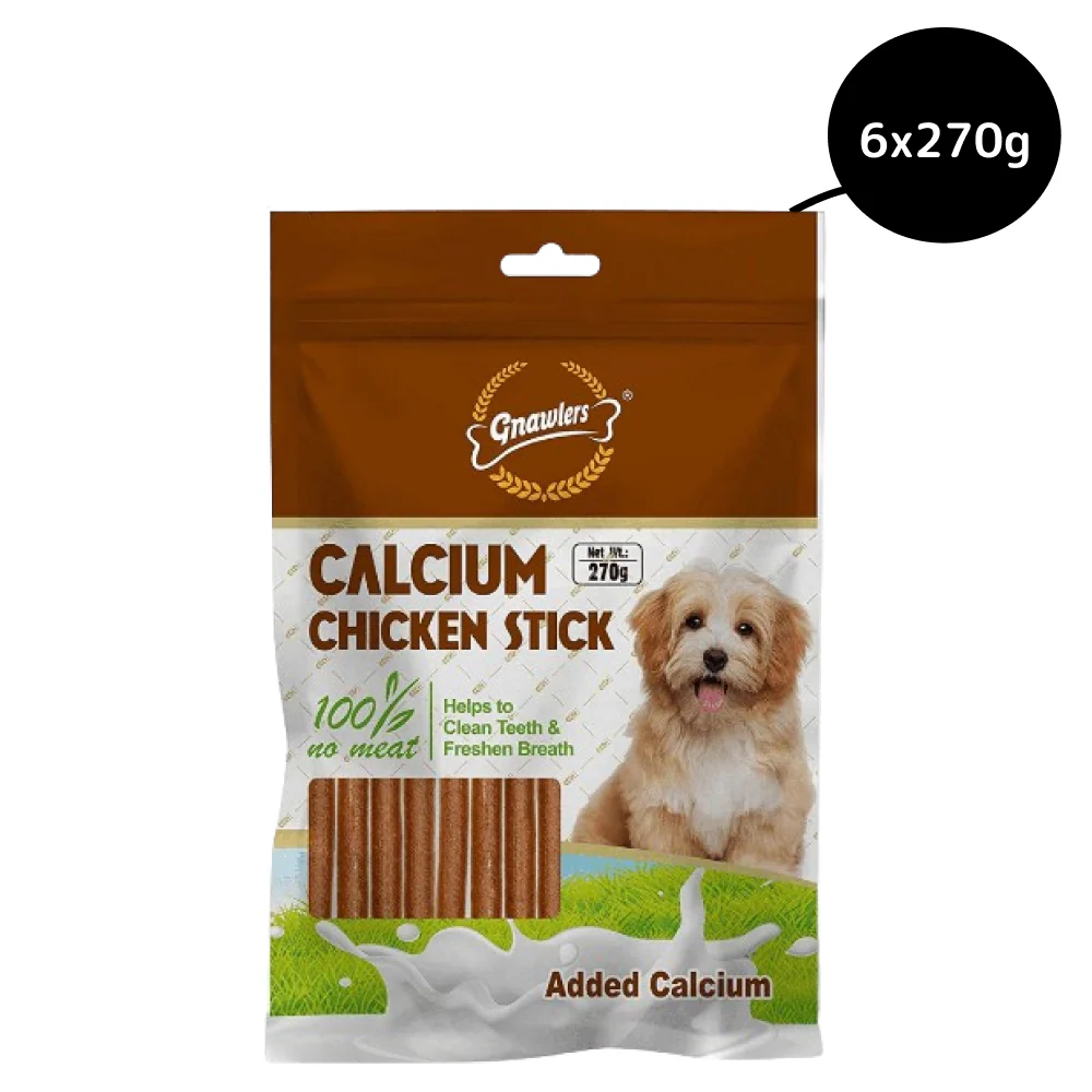 Gnawlers Calcium Chicken Stick Dog Treat - Image 3