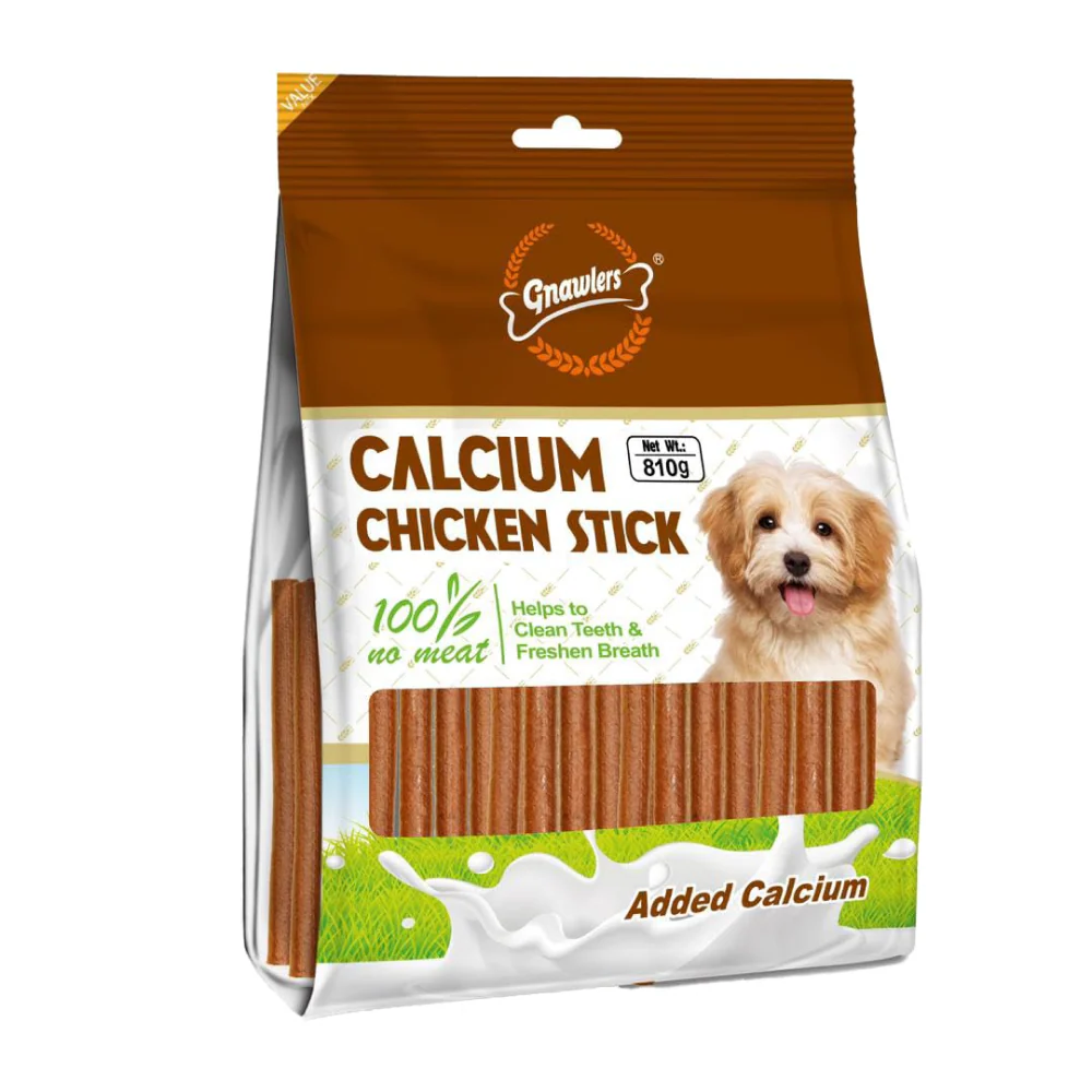Gnawlers Calcium Chicken Stick Dog Treat - Image 4