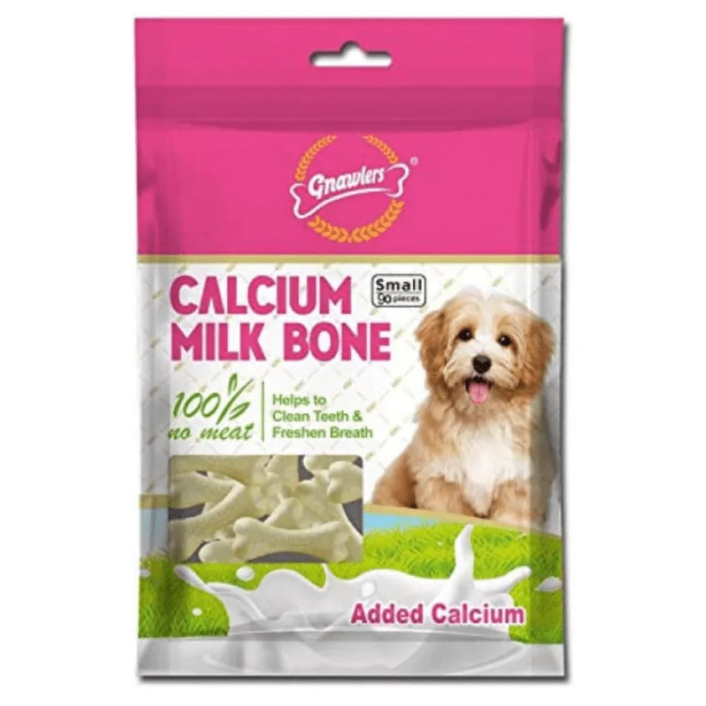Gnawlers Calcium Milk Bone Dog Treats - Image 2