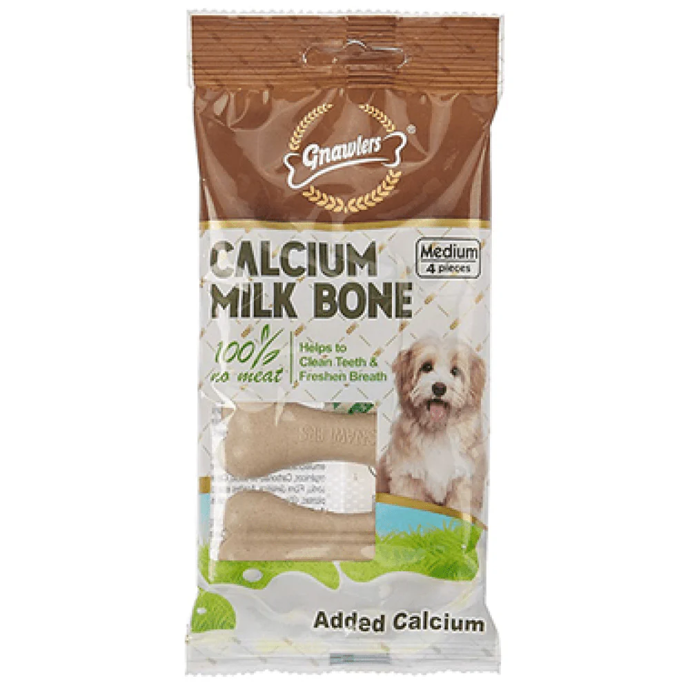 Gnawlers Calcium Milk Bone Dog Treats - Image 2