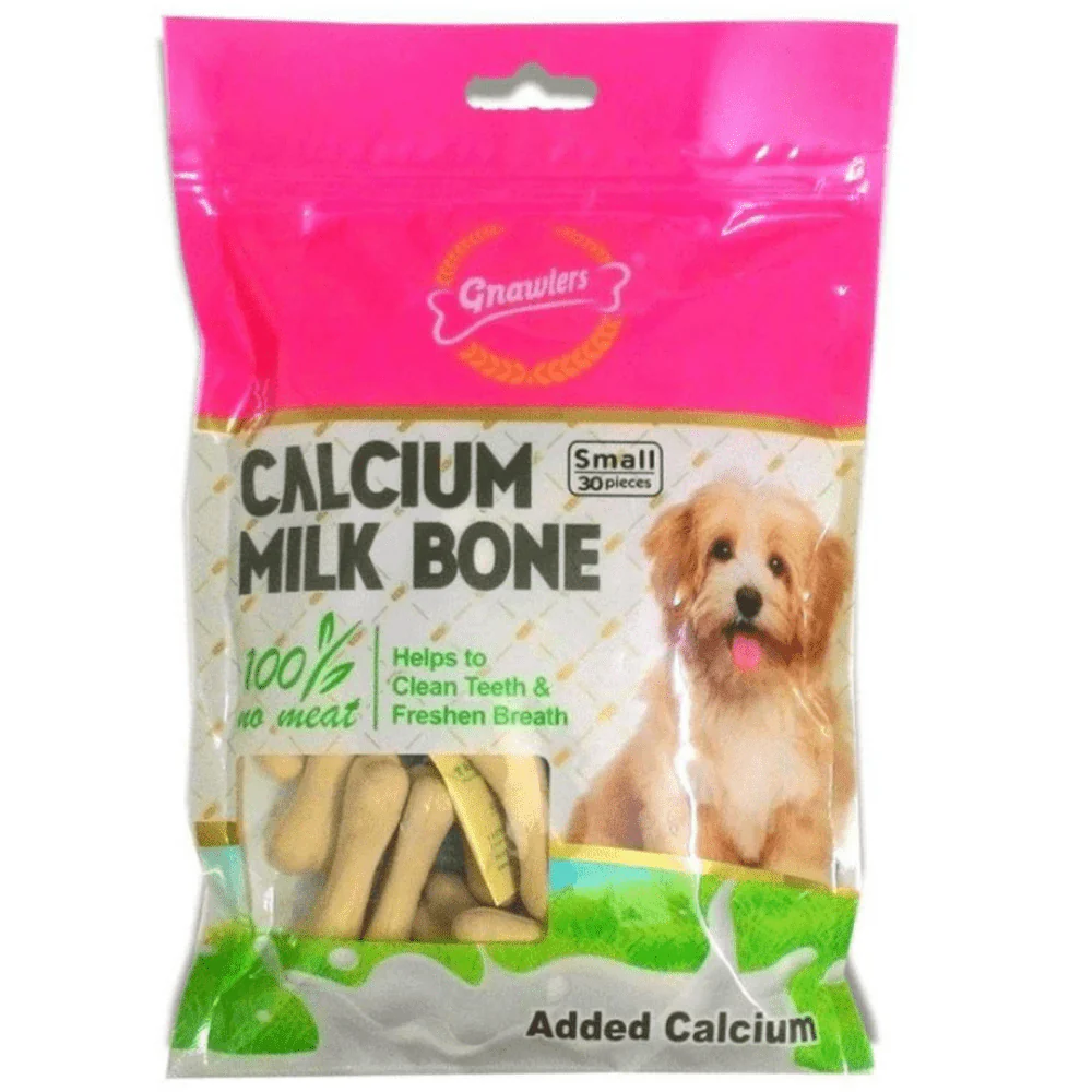 Gnawlers Calcium Milk Bone Dog Treats - Image 2