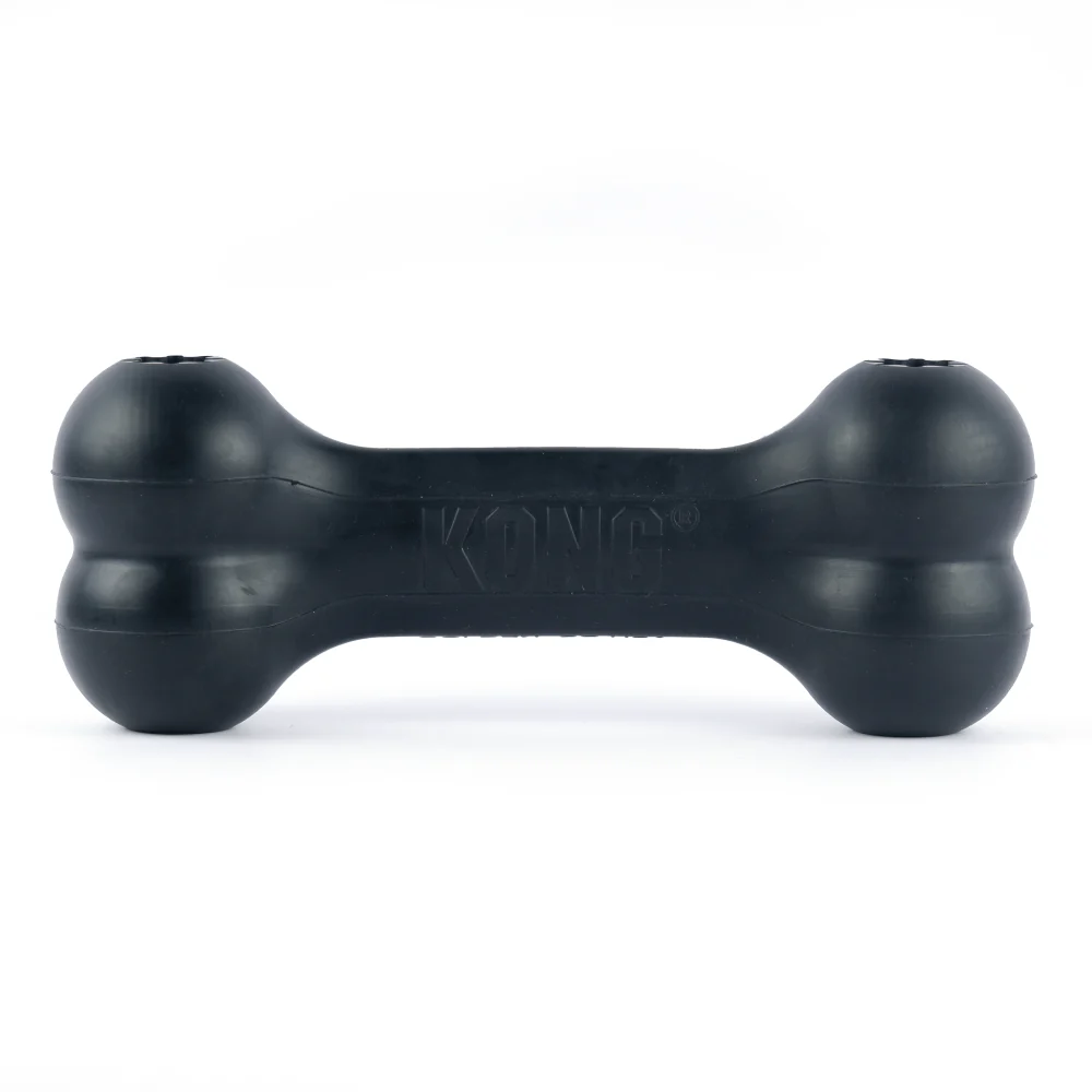 Gnawlers Calcium Milk Bone Treats & Kong Extreme Goodie Bone Toy Combo for Dogs - Image 4