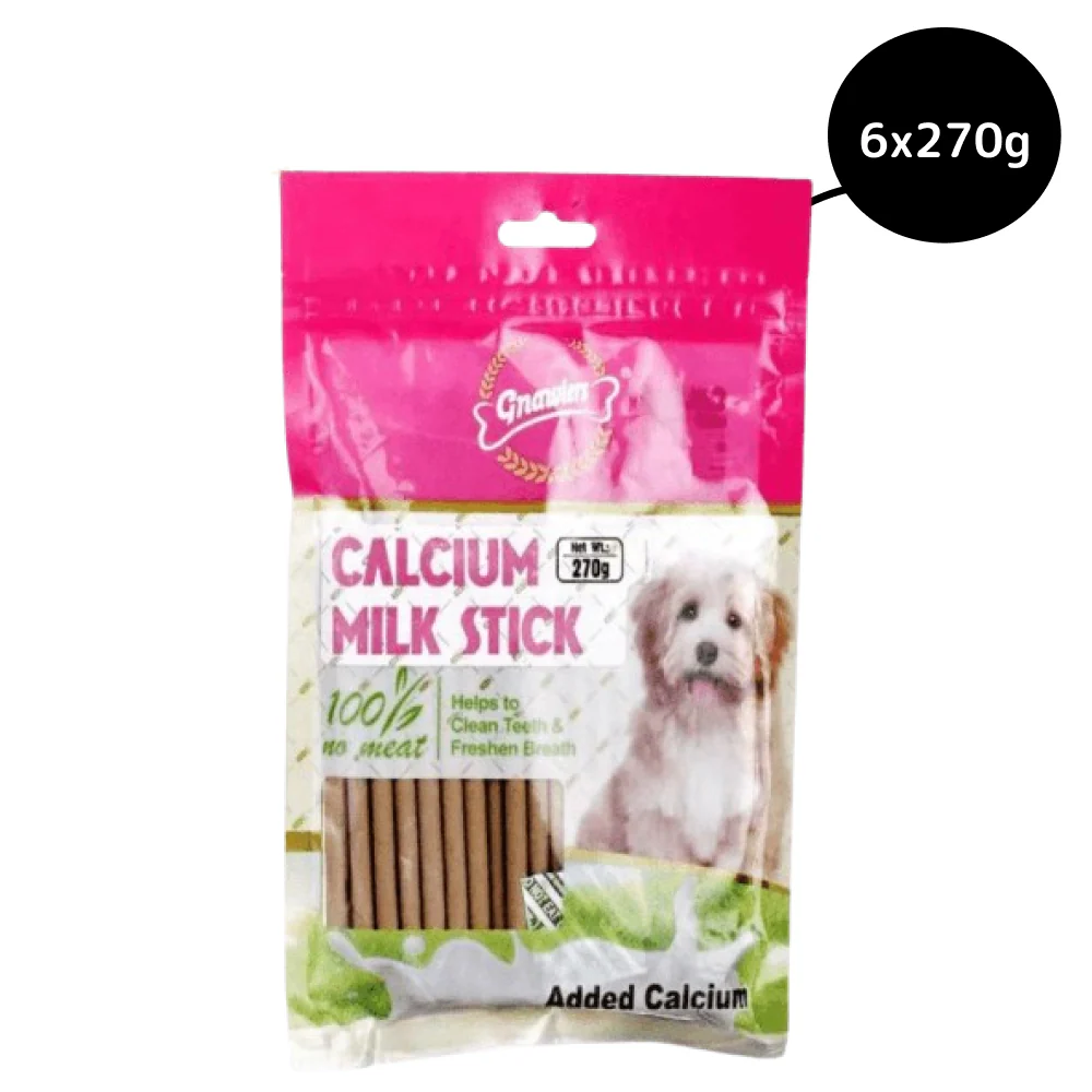 Gnawlers Calcium Milk Stick Dog Treat - Image 3
