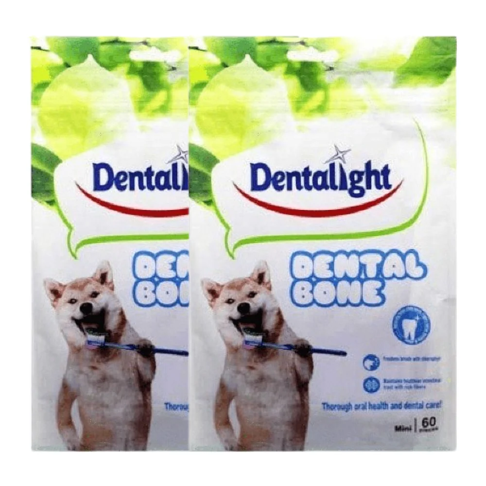 Gnawlers Dentalight Dental Bone Dog Treats - Image 3