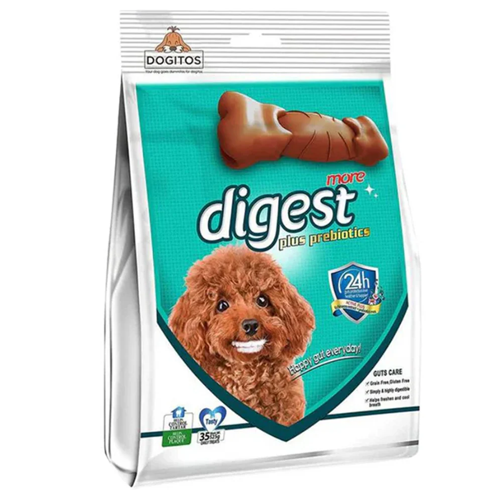 Gnawlers Digest Plus Prebiotics More Dental Chew Bone for Dogs - Image 4
