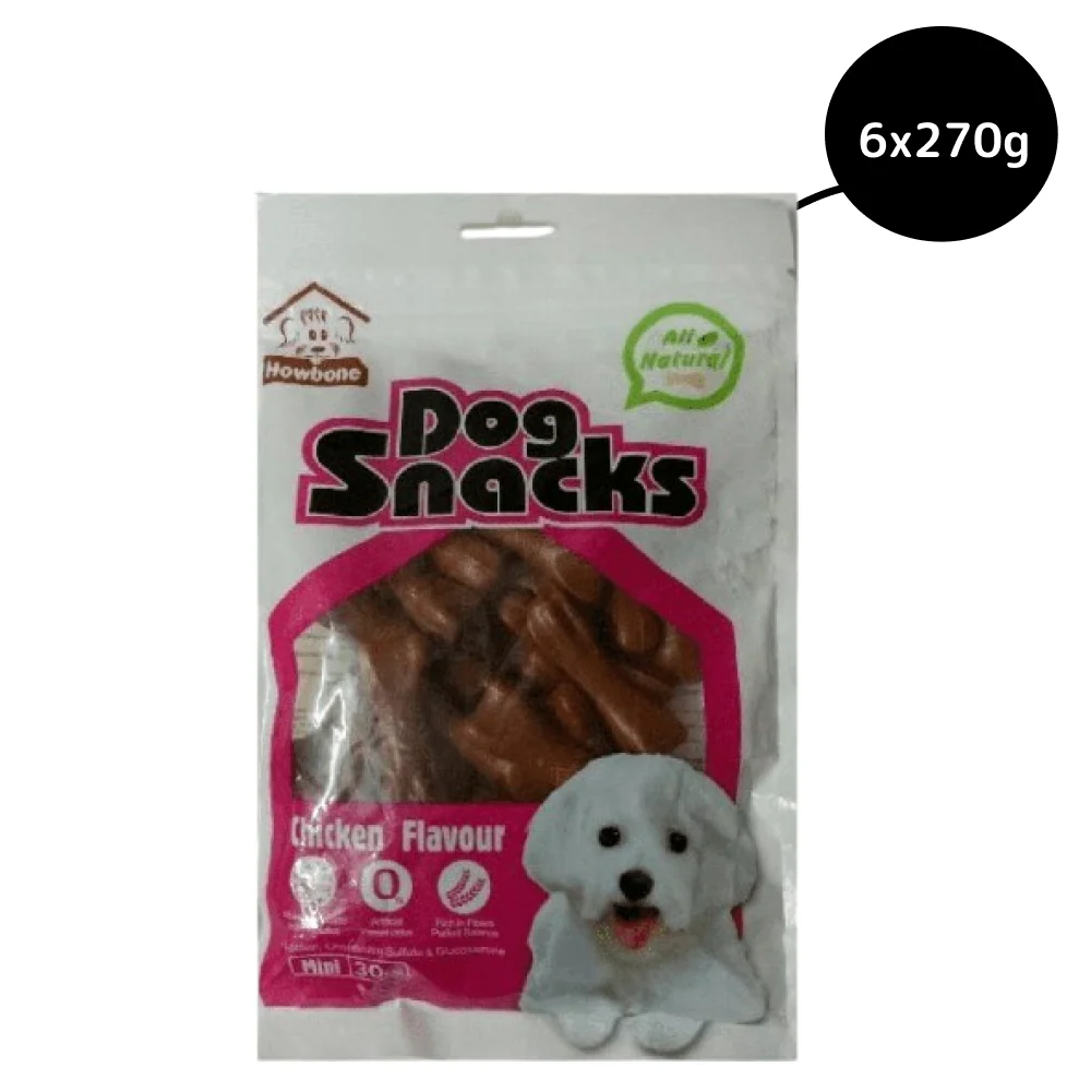 Gnawlers How Bone Chicken Flavoured Dog Treats - Image 2