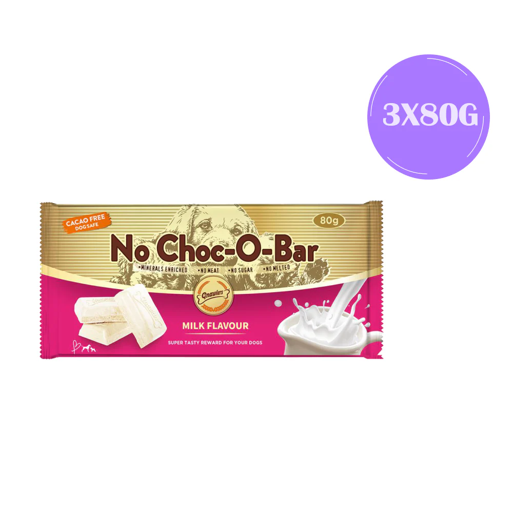 Gnawlers No Choc O Bar Dog Treats (Milk) - Image 3