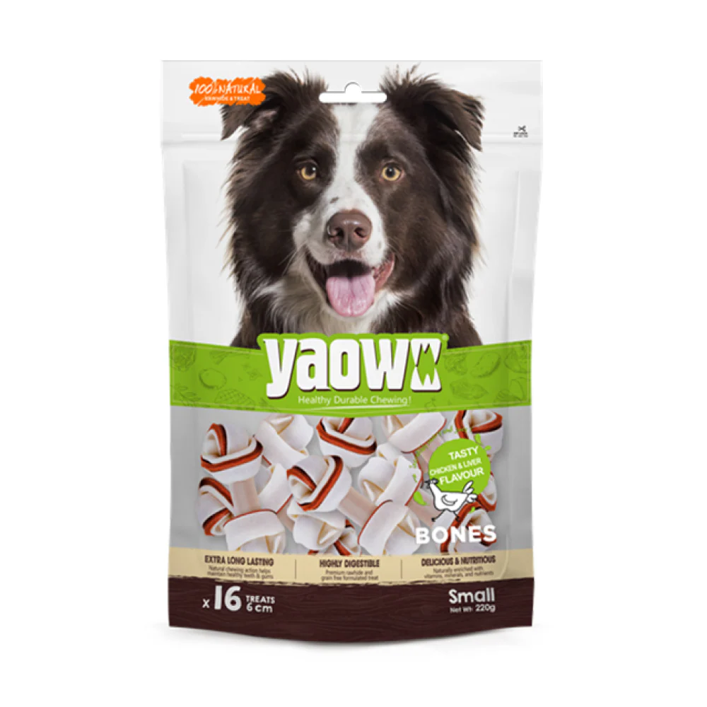 Gnawlers Yaowo Knotted Dog Treats (2.5 inch) - Image 2