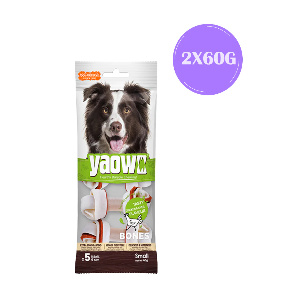 Gnawlers Yaowo Knotted Dog Treats (2.5 inch) - Image 4
