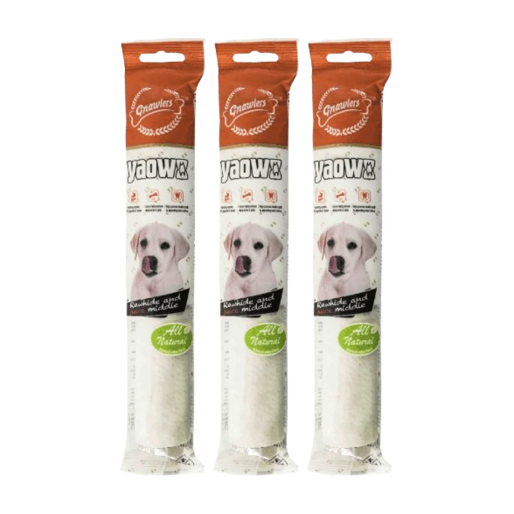Gnawlers Yaowo Medulla Roll Dog Treats (9 inch) - Image 2