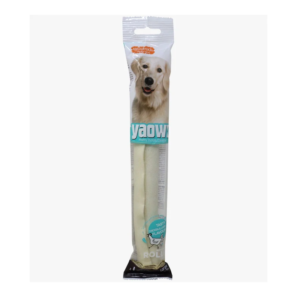 Gnawlers Yaowo Medulla Roll Dog Treats (9 inch) - Image 4